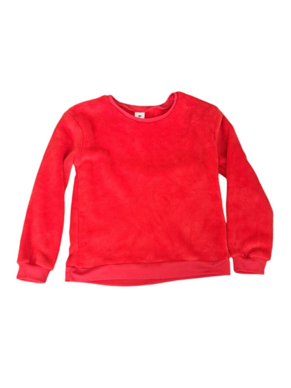 Tucker + Tate Girls Red Pullover Fleece Top Small 7 8  NWOT